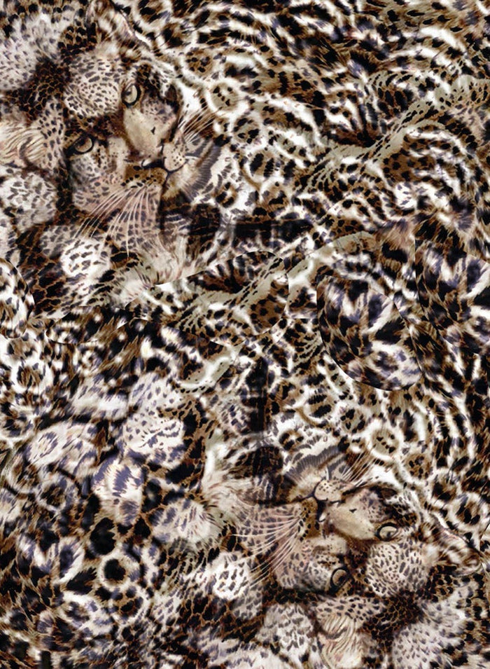 Brown Leopards | Modal Silk