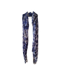 Blue Leopards | Modal Silk - Mila+Mate