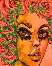 Camila NYC Orange | Linen Silk - Mila+Mate