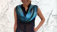Mariposa Teal | Modal Silk - Mila+Mate