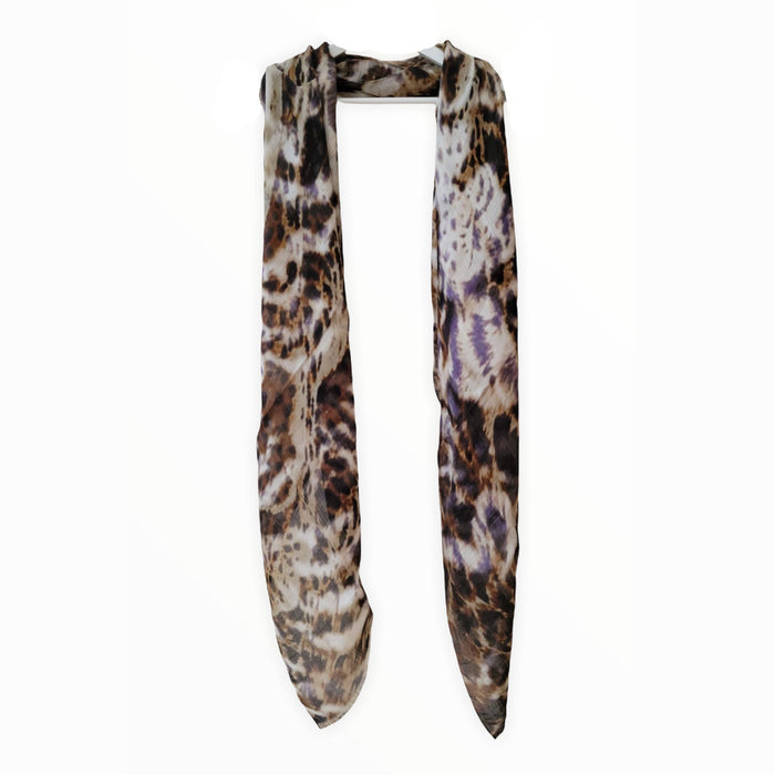 Brown Leopards | Modal Silk