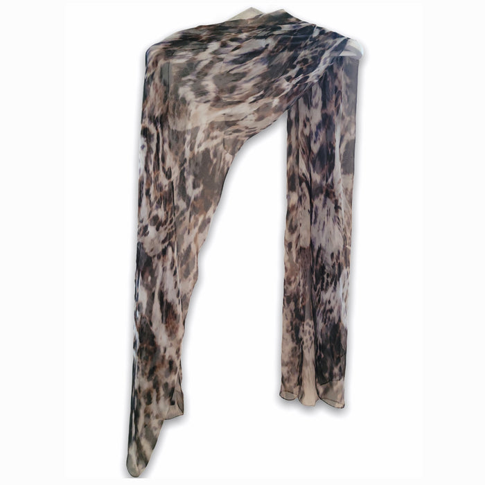 Brown Leopards | Crinkle Silk - Mila+Mate