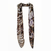 Brown Leopards | Crinkle Silk - Mila+Mate