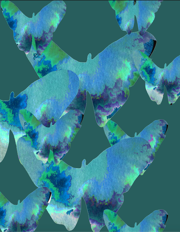 Mariposa Teal - Mila+Mate