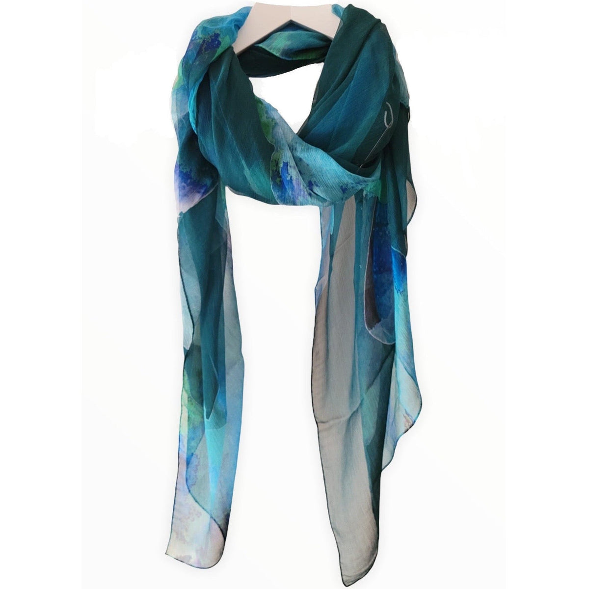 Mariposa Teal | Modal Silk - Mila+Mate