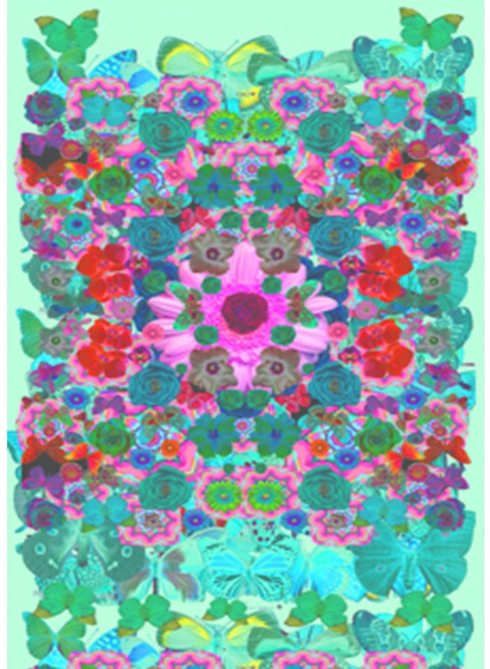 WS Melody of Flowers Mint - Mila+Mate