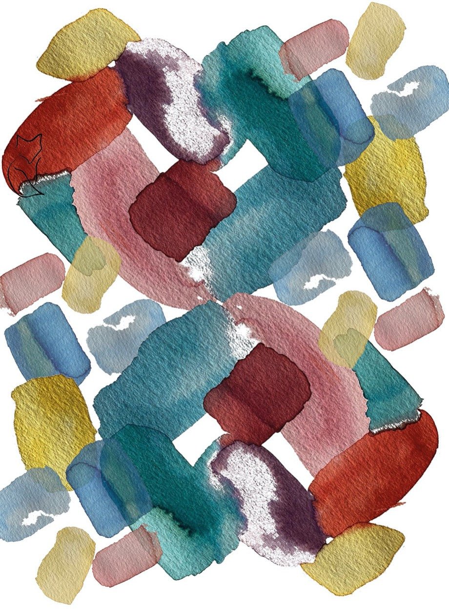 WS Watercolors 1 Headscarf - Mila+Mate